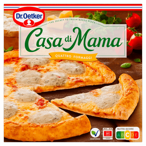 Dr. Oetker Casa di Mama pizza Quattro Formaggi - PLUS