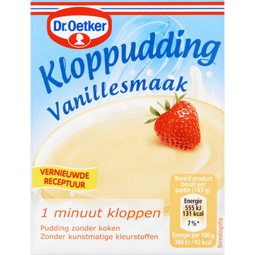 Dr. Oetker Kloppudding Vanille - JUMBO
