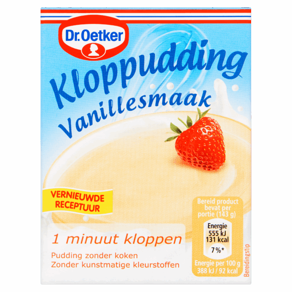 Dr. Oetker Kloppudding vanillesmaak - PLUS