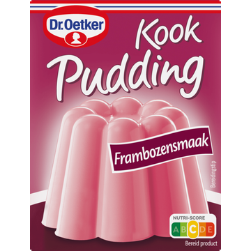 Dr. Oetker Kookpudding Frambozen - JUMBO