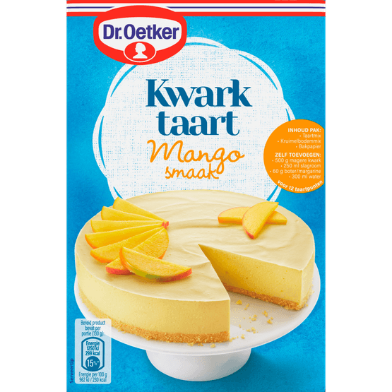 Dr. Oetker Kwarktaart mango - Dirk