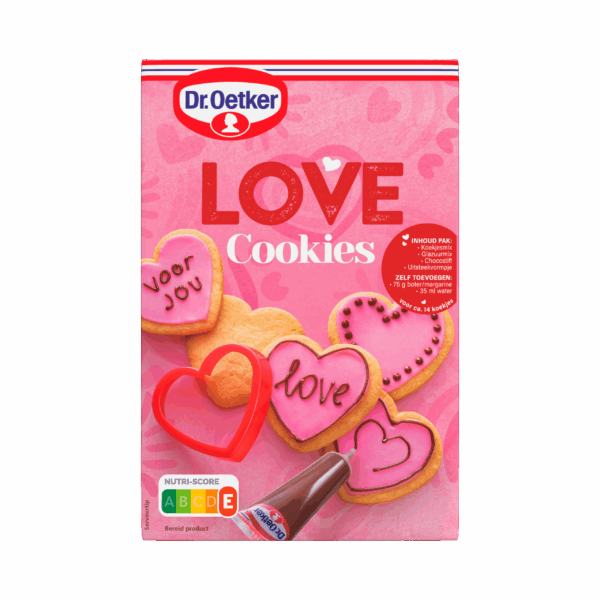 Dr. Oetker Love Cookie Set - PLUS