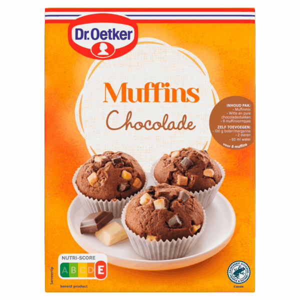 Dr. Oetker Muffin Chocolade - PLUS