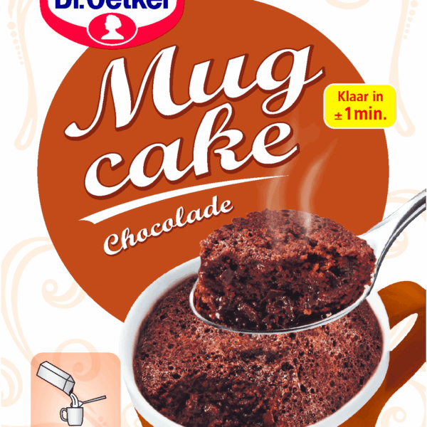 Dr. Oetker Mug cake pure chocolade bakmix - PLUS