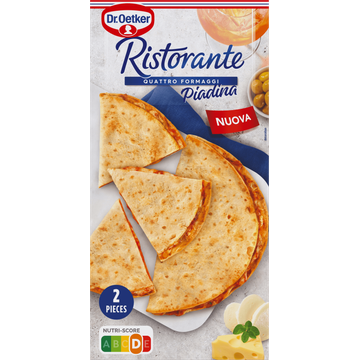 Dr. Oetker Ristorante Piadina Quattro Formaggi Flatbread - JUMBO