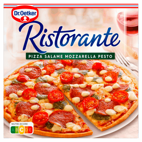 Dr. Oetker Ristorante Salame Mozzarella Pesto - PLUS