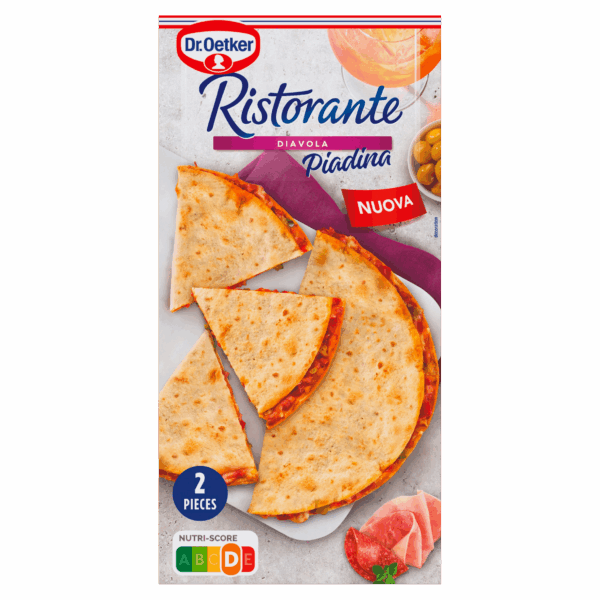 Dr. Oetker Ristorante piadina diavola flatbread - PLUS
