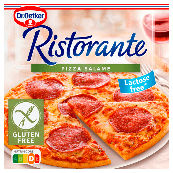 Dr. Oetker Ristorante pizza Salami glutenvrij - PLUS