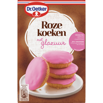 Dr. Oetker Roze koeken bakmix - JUMBO