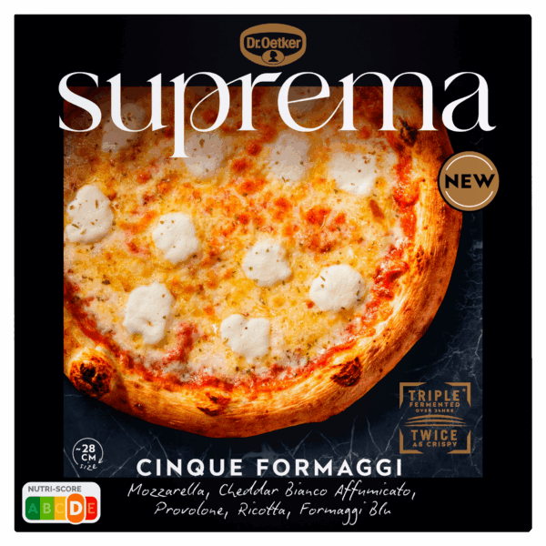 Dr. Oetker Suprema pizza cinque formaggi - PLUS