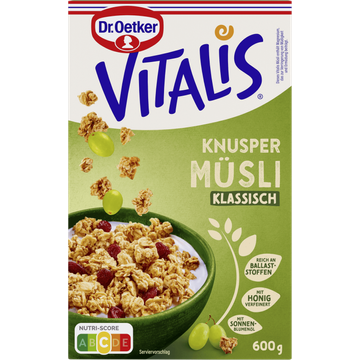 Dr. Oetker Vitalis Krokante Muesli Klassiek met Rozijnen - JUMBO