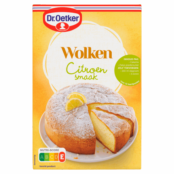 Dr. Oetker Wolken cake citroen bakmix - PLUS