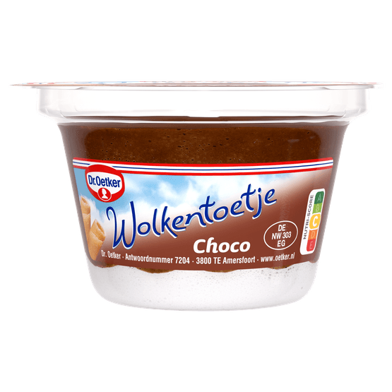 Dr. Oetker Wolkentoetje chocolade - Dirk