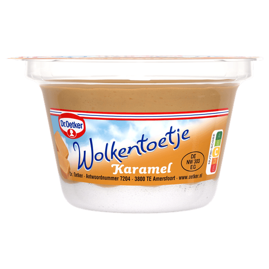 Dr. Oetker Wolkentoetje karamel - Dirk