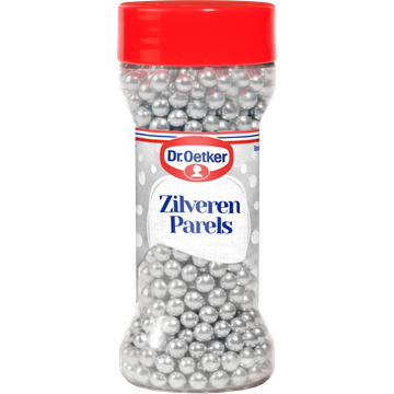 Dr. Oetker Zilveren parels versiering - JUMBO