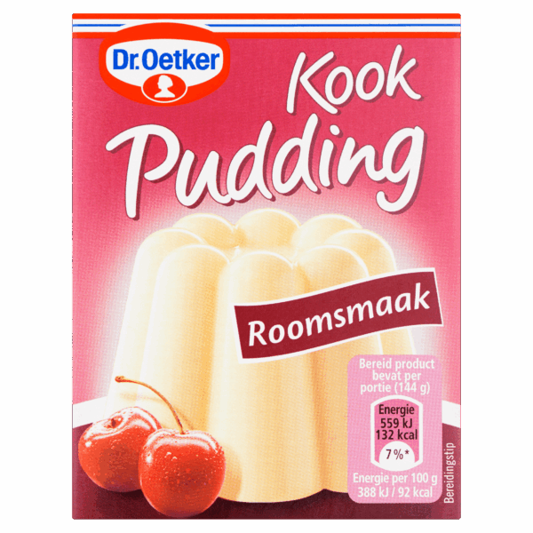 Dr. Oetker kookpudding room - PLUS
