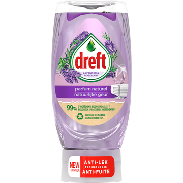Dreft Natuurlijke Geur Afwasmiddel Lavendel & Rozemarijn - JUMBO