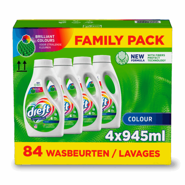 Dreft vloeibaar wasmiddel colour 21sc - PLUS