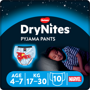 DryNites Absorberende Nachtbroekjes Boys - 4 tot 7 Jaar - JUMBO