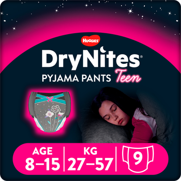 DryNites Absorberende Nachtbroekjes Girls - 8 tot 13 Jaar - JUMBO