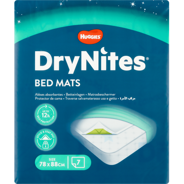 DryNites Matrasbeschermer 7 Stuks - JUMBO
