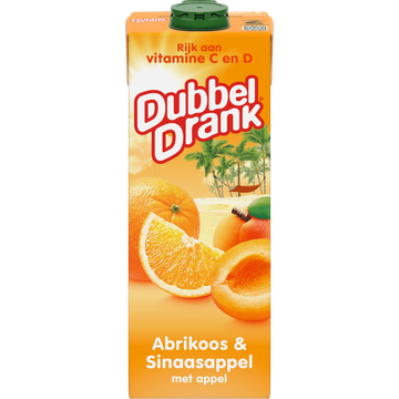 DubbelDrank Abrikoos & Sinaasappel - JUMBO