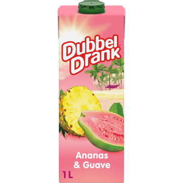 DubbelDrank Ananas & Guave met Sinaasappel en Appel - JUMBO