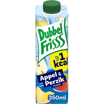 DubbelFrisss 1kcal Appel & Perzik - JUMBO