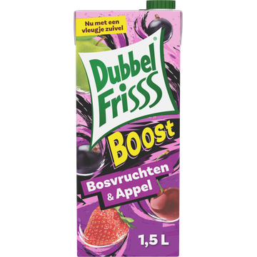 DubbelFrisss Boost Bosvruchten & Appel - JUMBO