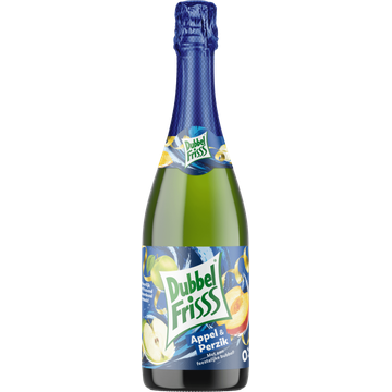 DubbelFrisss BubbelFrisss 0% Champagne Appel & Perzik - JUMBO