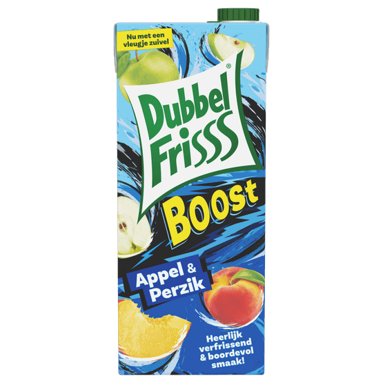 Dubbelfrisss Appel perzik boost - Dirk