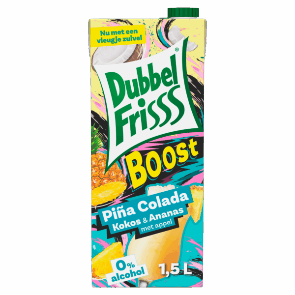 Dubbelfrisss Boost Pina Colada - PLUS