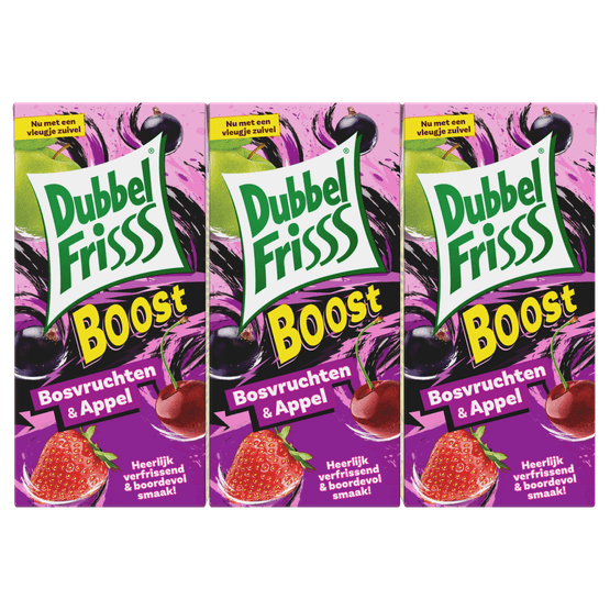 Dubbelfrisss Bosvrucht-appel boost - Dirk