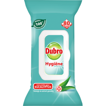 Dubro Hygiëne Doekjes 80 Stuks - JUMBO
