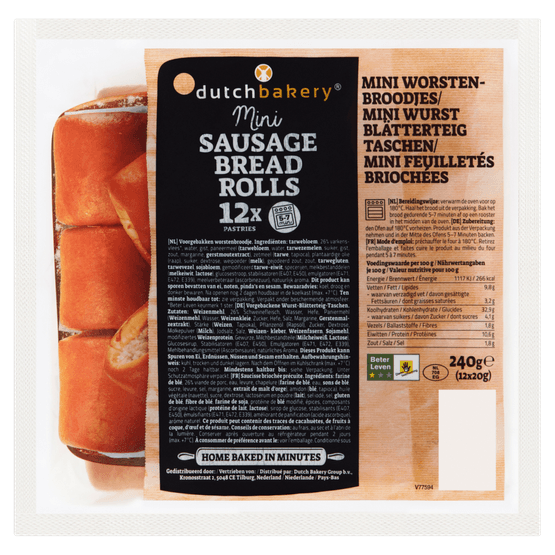 Dutch Bakery Mini worstenbroodjes - Dirk