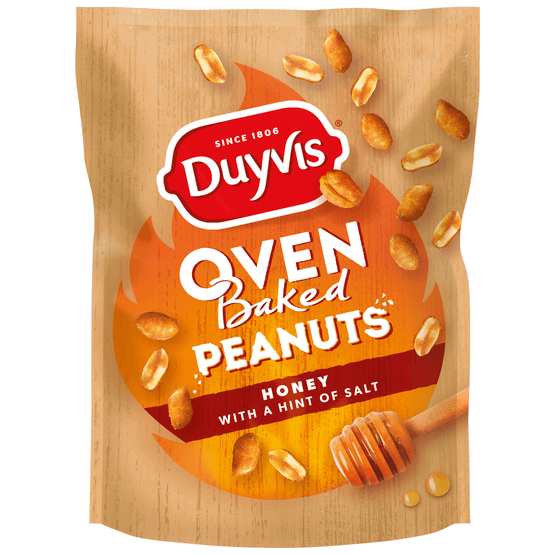 Duyvis Oven baked peanuts honey - Dirk