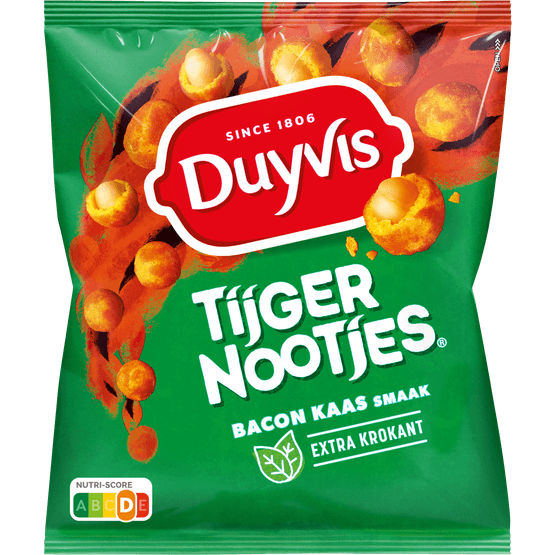 Duyvis Tijgernootjes bacon-kaas - Dirk