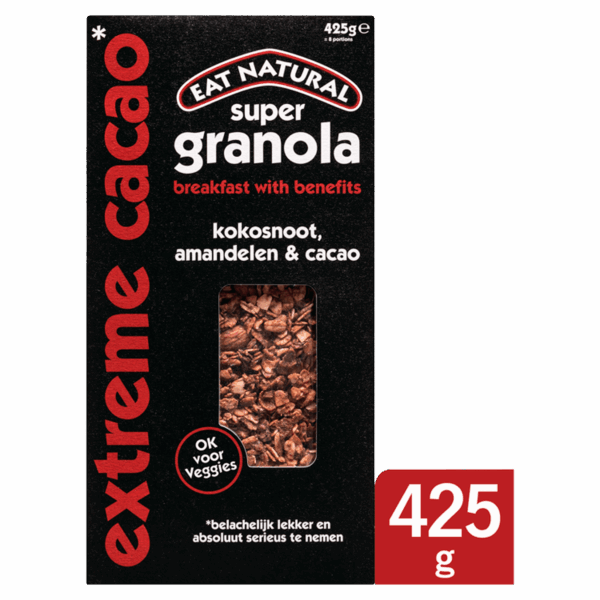 Eat Natural Super Granola Extreme Cacao - PLUS