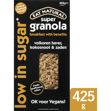 Eat Natural Super Granola Volkoren Haver
