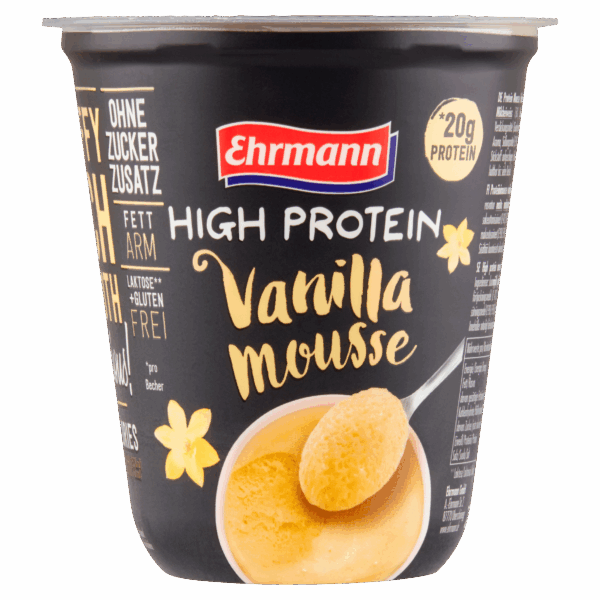 Ehrmann High Protein Mousse Vanille - PLUS