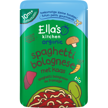 Ella's Kitchen Bio Organic Spaghetti Bolognese met Kaas 10+ Maanden - JUMBO