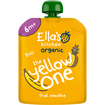 Ella's Kitchen Fruit smoothie the yellow one 6+ biologisch - JUMBO