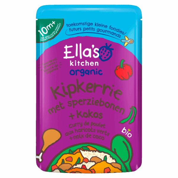 Ella's Kitchen Kip kerrie 10+ - PLUS
