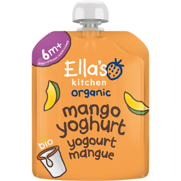 Ella's Kitchen Mango yoghurt 6+ biologisch - JUMBO