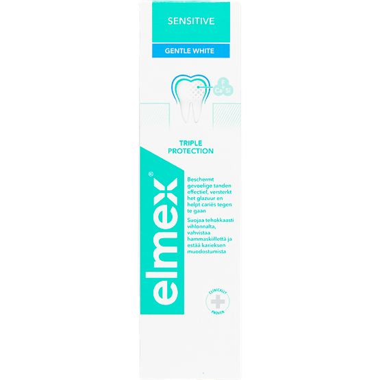 Elmex Tandpasta sensitive whitening - Dirk