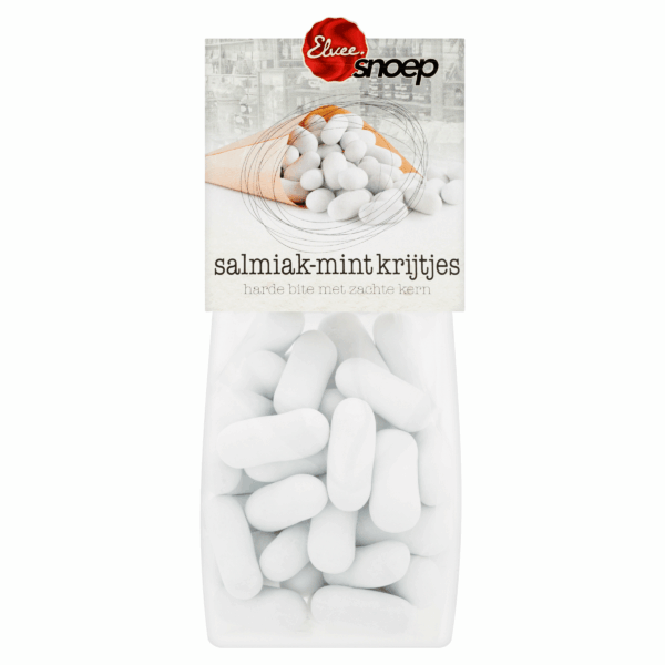 Elvee Salmiak & mint krijtjes - PLUS