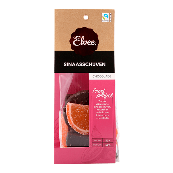 Elvee Sinaasschijven met chocolade - PLUS