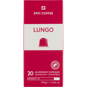 Epic Coffee Lungo Koffiecups 20 Stuks - JUMBO