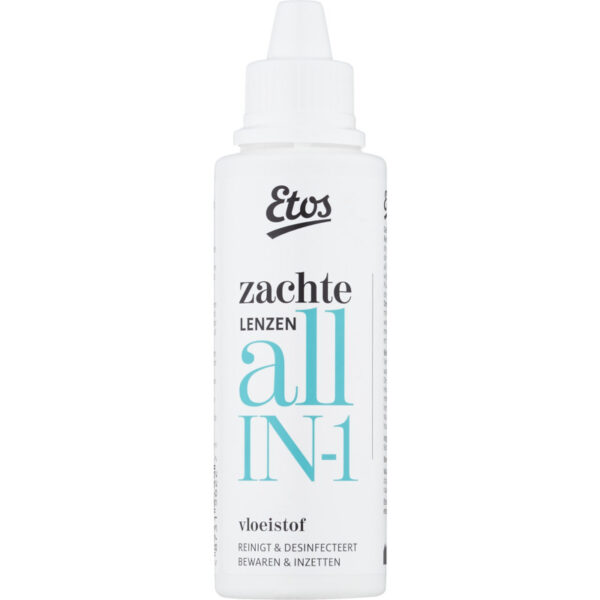 Etos All-in-one lenzenvloeistof zachte lenzen - Albert Heijn