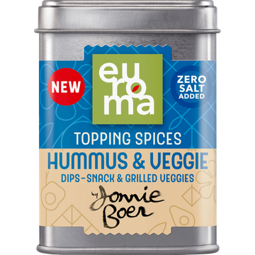 Euroma Hummus & Veggie Topping by Jonnie Boer - JUMBO